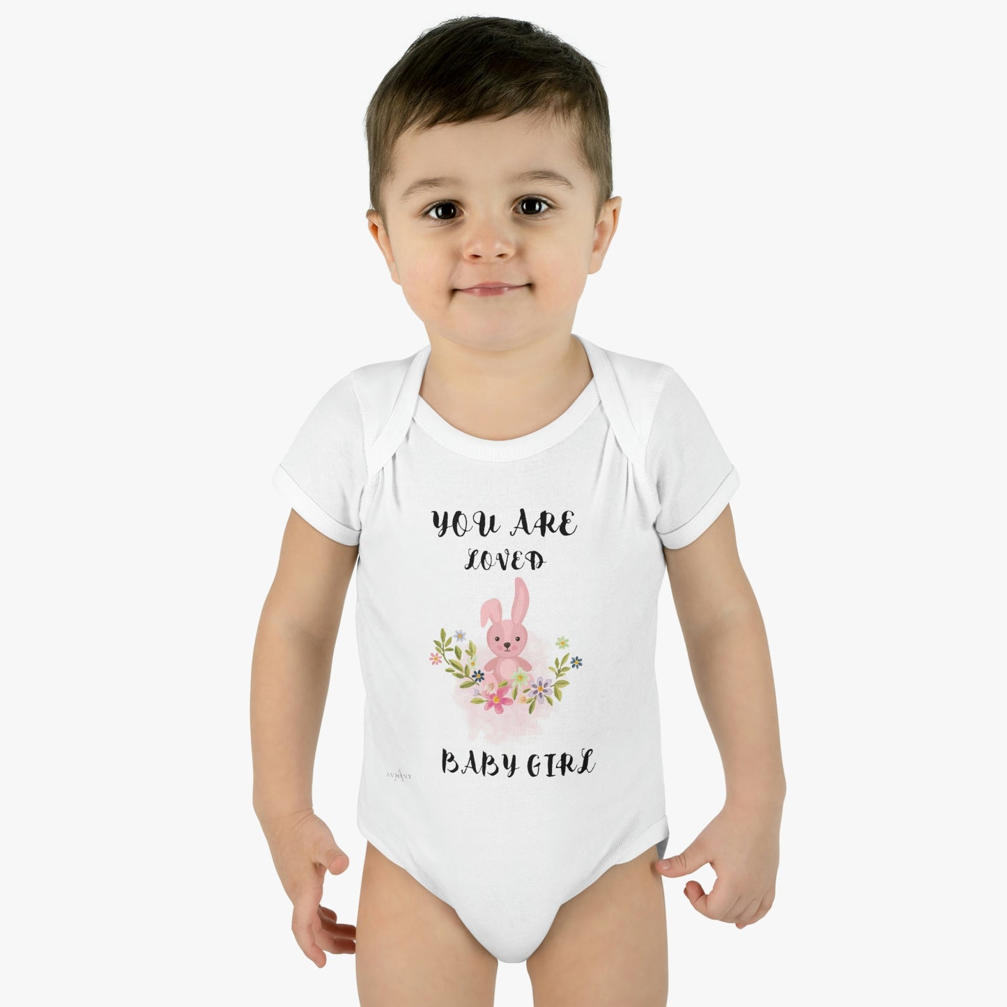 AVIONY Infant Baby Rib Bodysuit