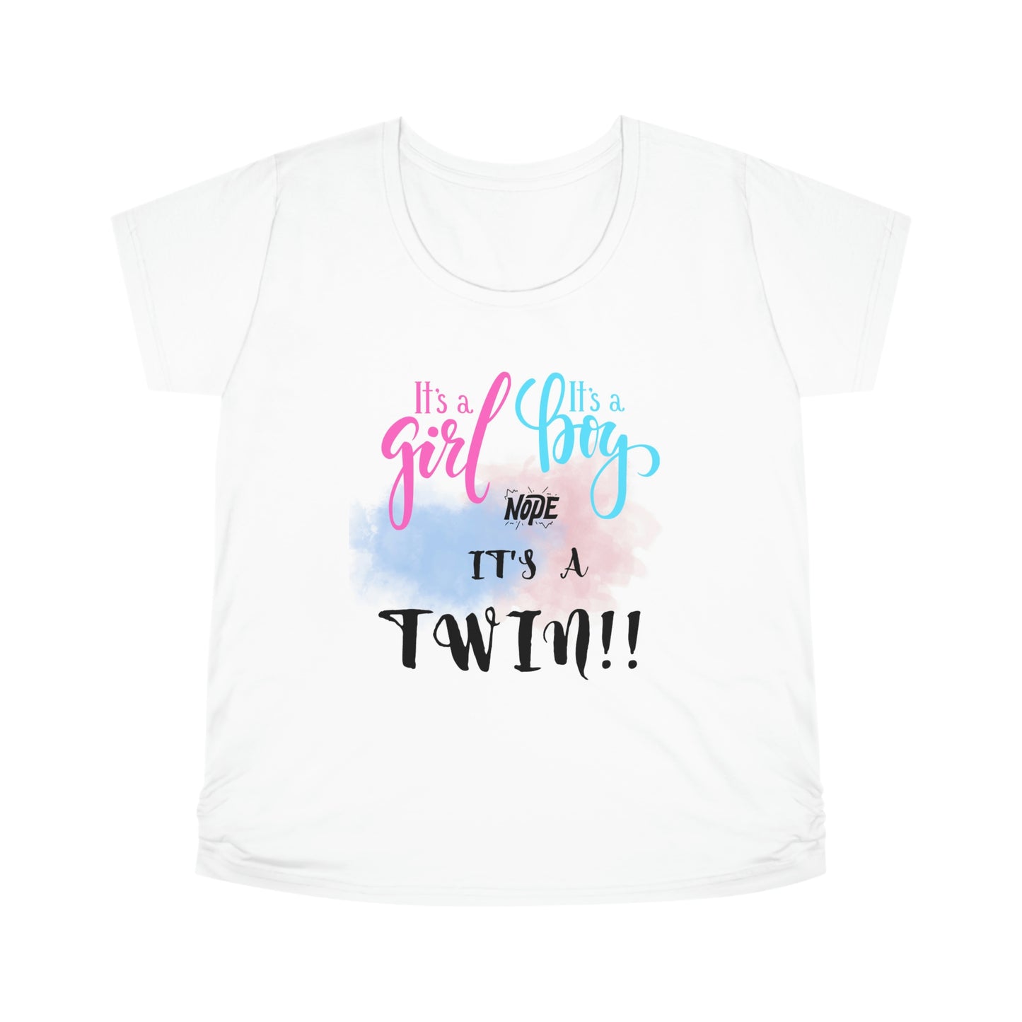 AVIONY Women's Maternity Twin Tea Shirt